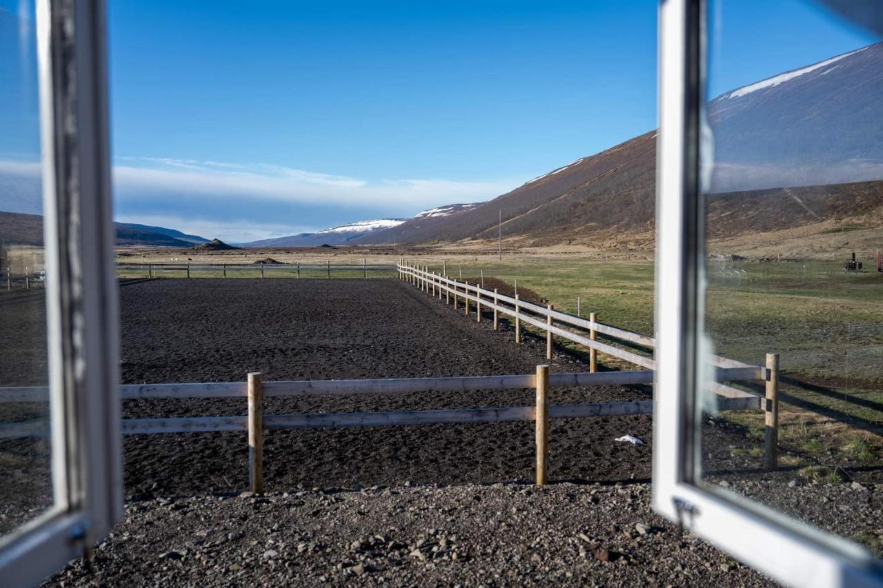 Sandhaugar Guesthouse Kiðagil Eksteriør bilde